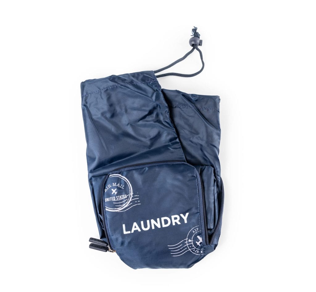Navy Laundry Bag