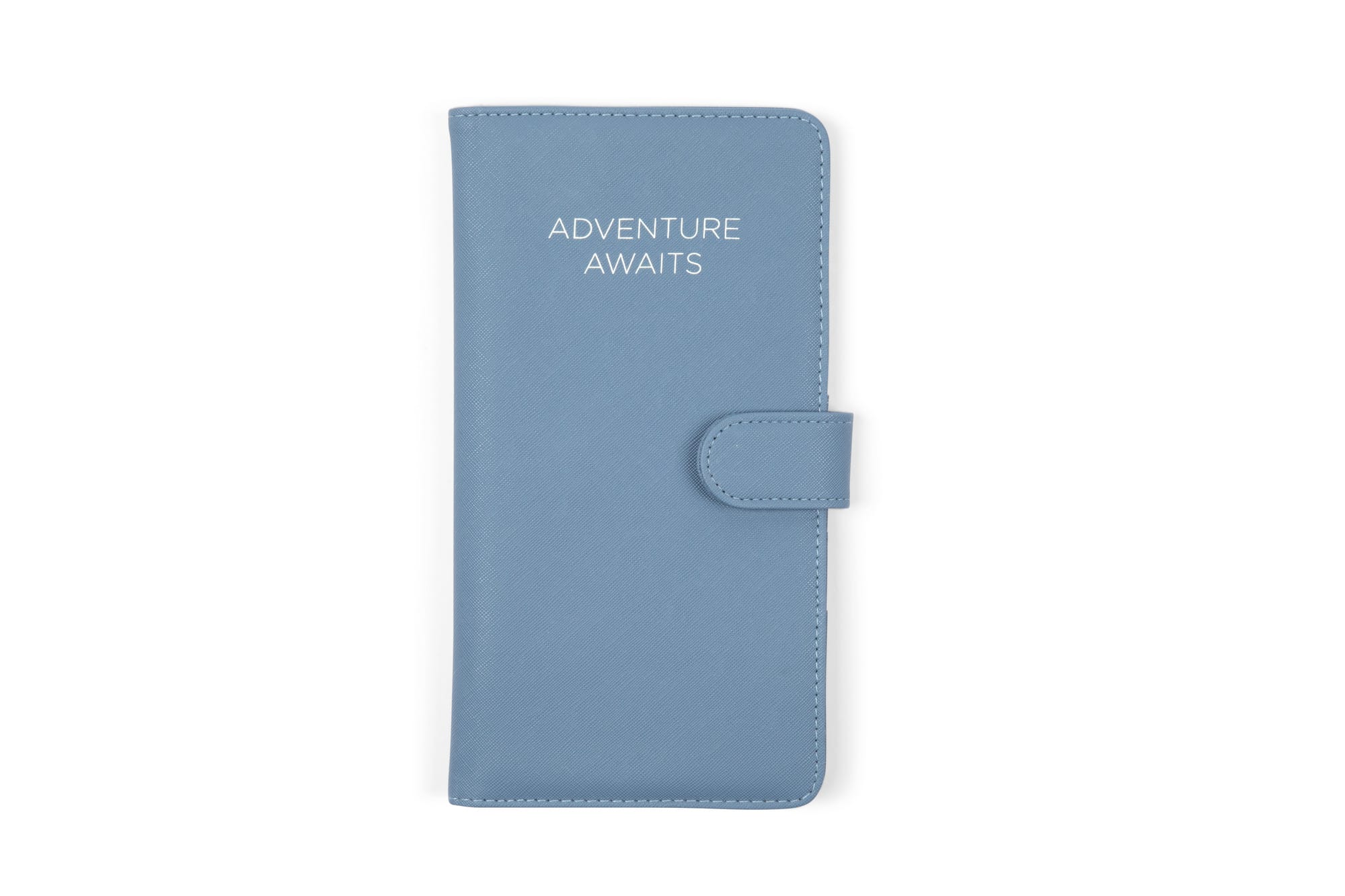 Slate Blue Family Passport Case - Solid Choice