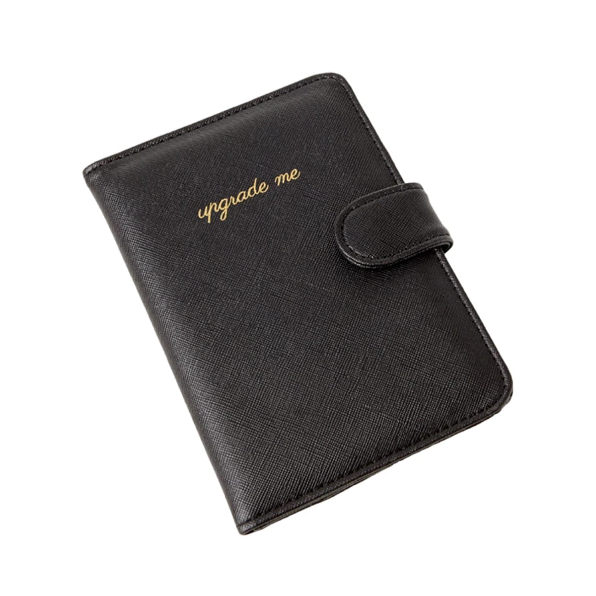 Black Saffiano Passport Case