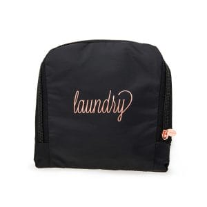 Black & Rose Gold Laundry Bag