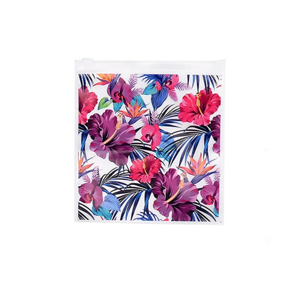 12PC Hibiscus Resealable Bags | Miamica
