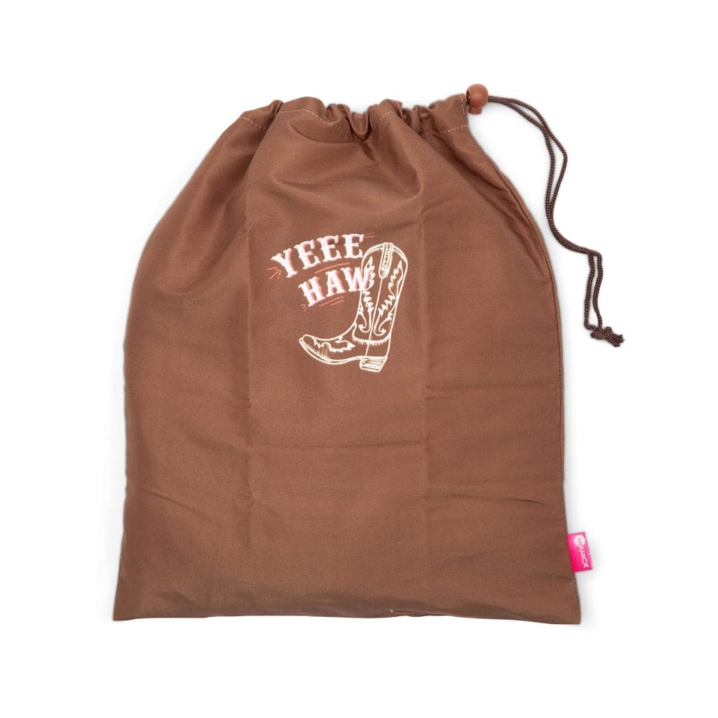 Brown Shoe Storage Bag - Go West