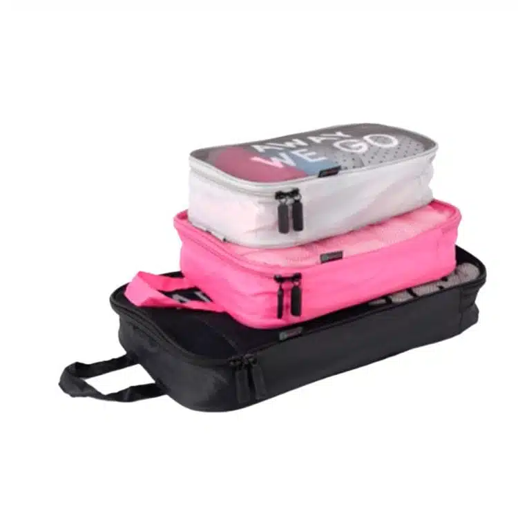 3PC Multi-Color Mesh Packing Cubes