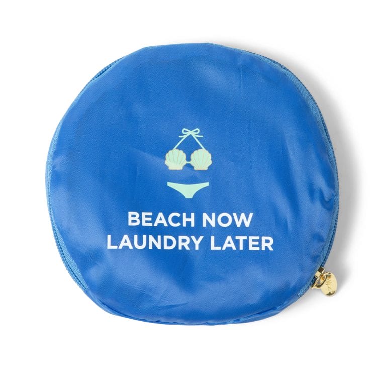 Blue Laundry Bag - By the Shore