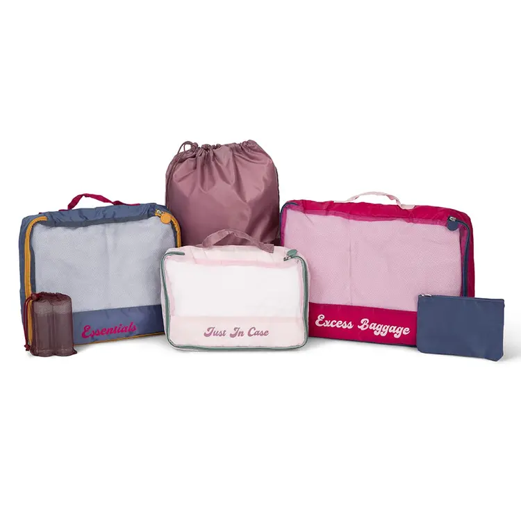 7PC Multi Travel Packing Set