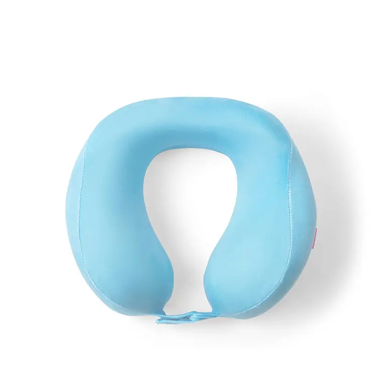 Blue Travel Neck Pillow - Coastal Charm