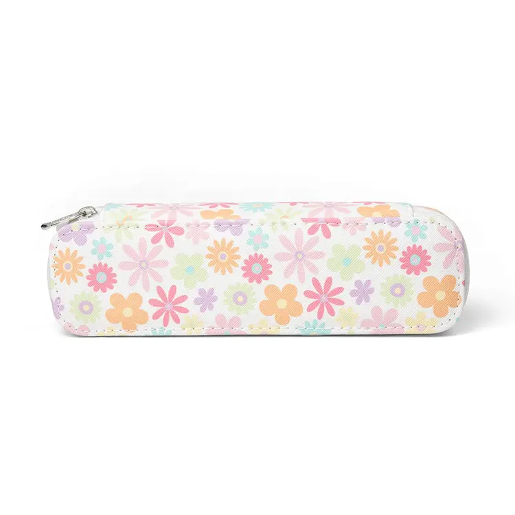 Floral XL Pill Case - Tangerine Crush