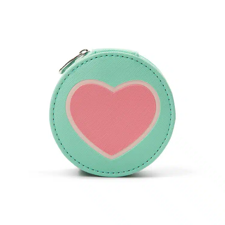 Heart Round Pill Case - So Jelly