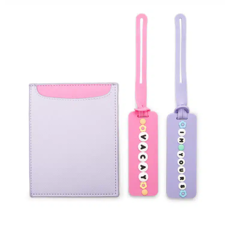 Passport Sleeve and 2PC Luggage Tags - Dolled Up