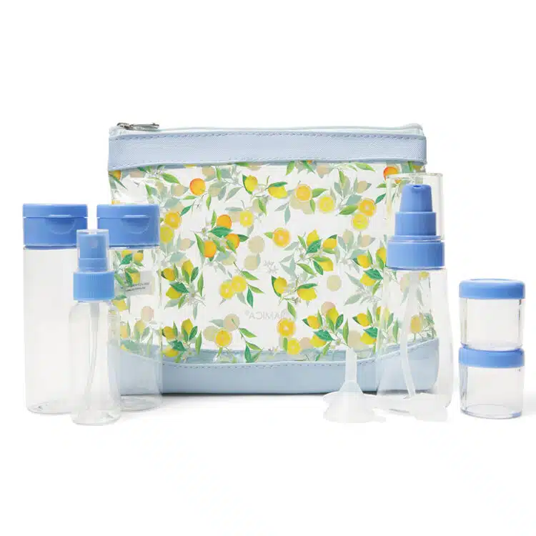 9PC Travel Bottle Set - Capri